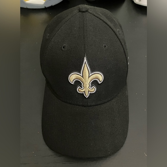 New Orleans Saints Cap NOLA New Era 9 Forty Quality Cap WHO DAT Velcro 9Forty - Picture 2 of 6